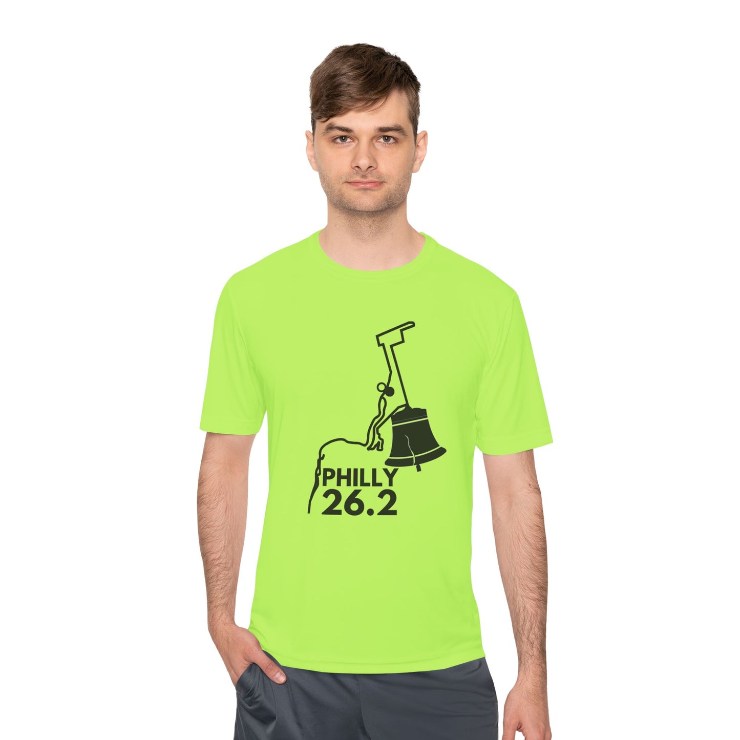 PHILLY MARATHON ROUTE 26.2 *Premium Athletic T-Shirt