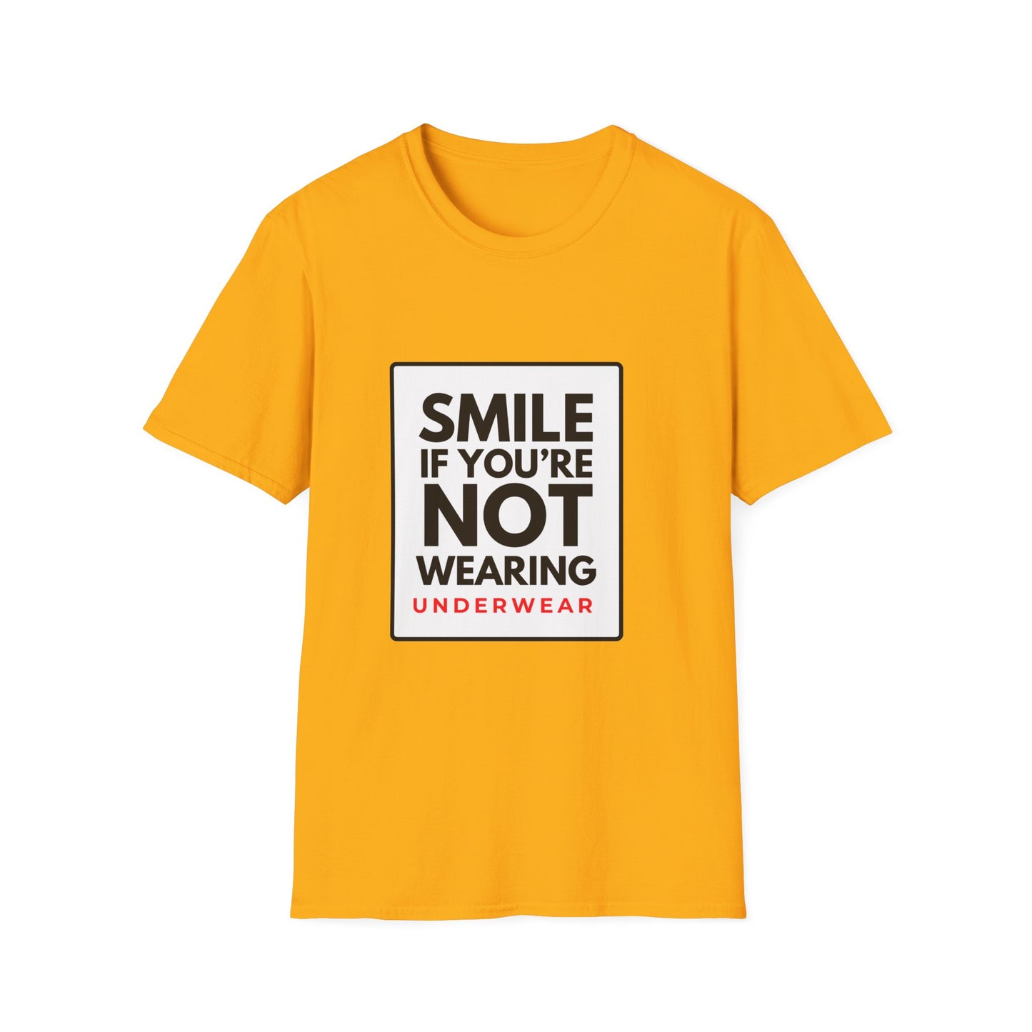 SMILE IF NO UNDERWEAR T-Shirt