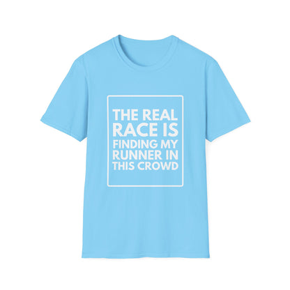 RACE IS FINDING MY RUNNER T-Shirt