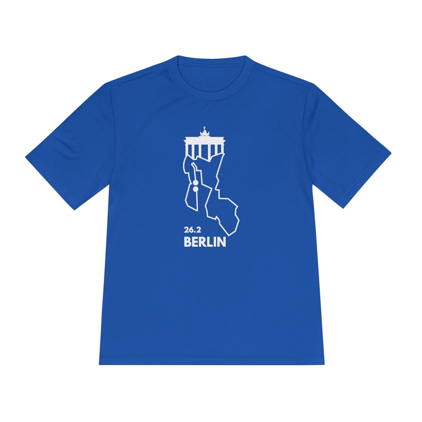 BERLIN MARATHON ROUTE 26.2 *Premium Athletic T-Shirt W