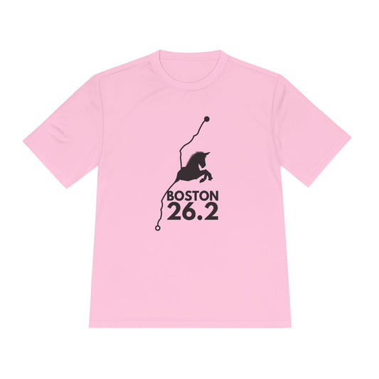 BOSTON MARATHON ROUTE 26.2 *Premium Athletic T-Shirt