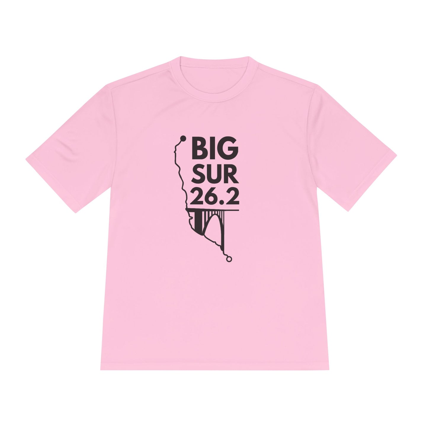 BIG SUR MARATHON ROUTE 26.2 - *Premium Athletic T-Shirt