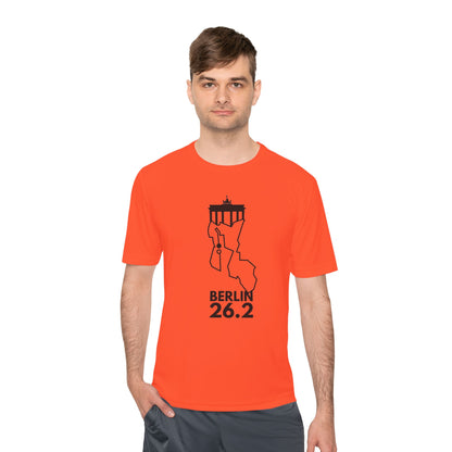 BERLIN MARATHON ROUTE 26.2 *Premium Athletic T-Shirt