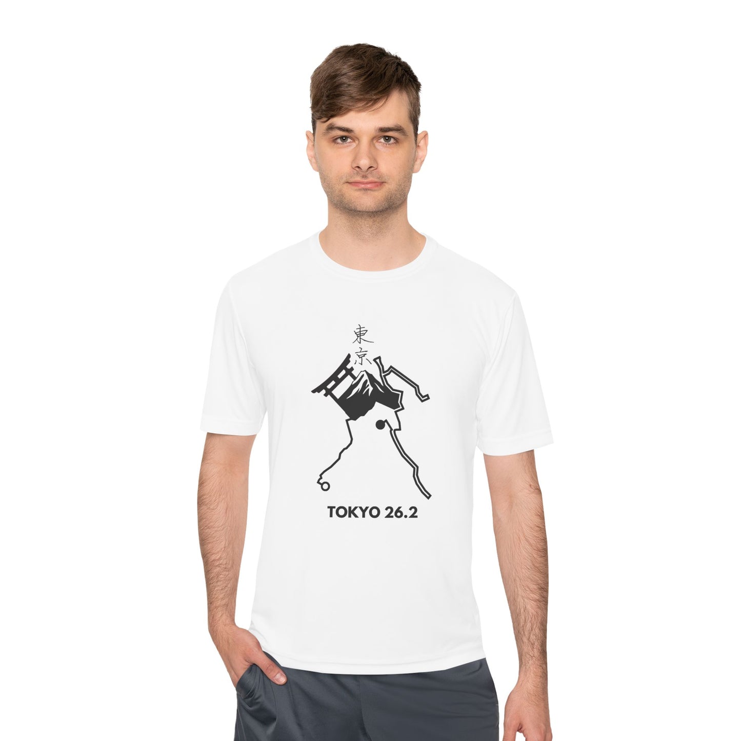 TOKYO MARATHON ROUTE *Premium Athletic T-Shirt