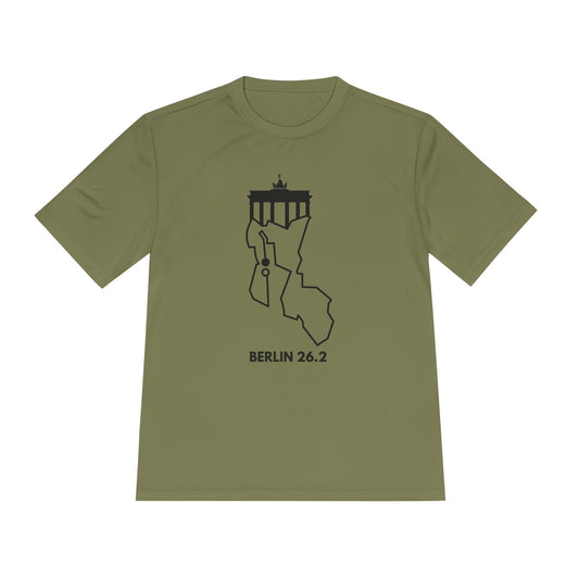 BERLIN MARATHON ROUTE 26.2 *Premium Athletic T-Shirt