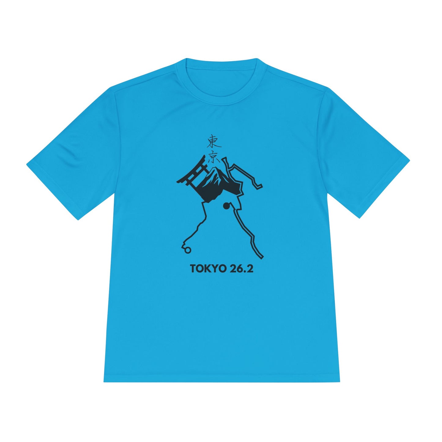 TOKYO MARATHON ROUTE *Premium Athletic T-Shirt