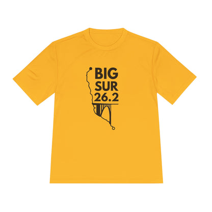 BIG SUR MARATHON ROUTE 26.2 - *Premium Athletic T-Shirt