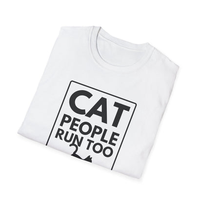 CAT PEOPLE RUN TOO T-Shirt