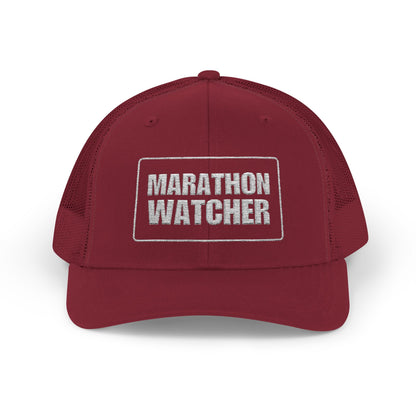 MARATHON WATCHER Snapback Dad/Mom Jokester Cap