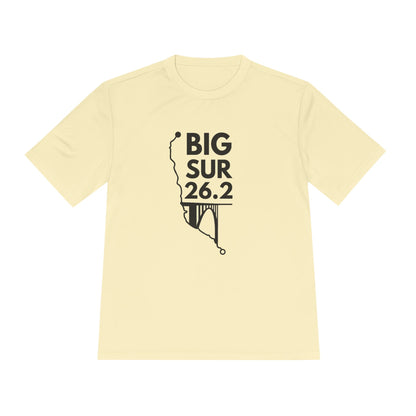 BIG SUR MARATHON ROUTE 26.2 - *Premium Athletic T-Shirt