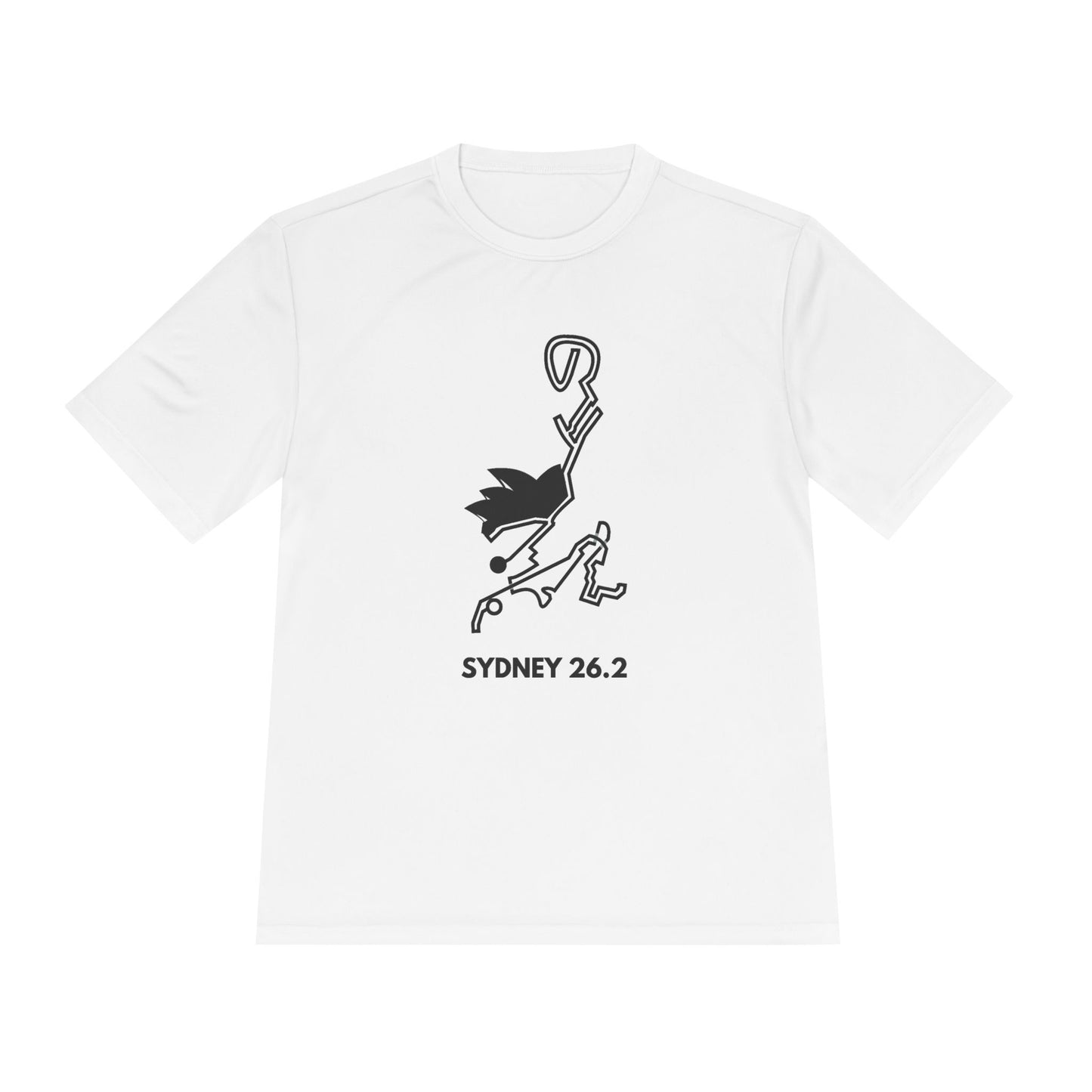 SYDNEY MARATHON ROUTE 26.2 *Premium Athletic T-Shirt