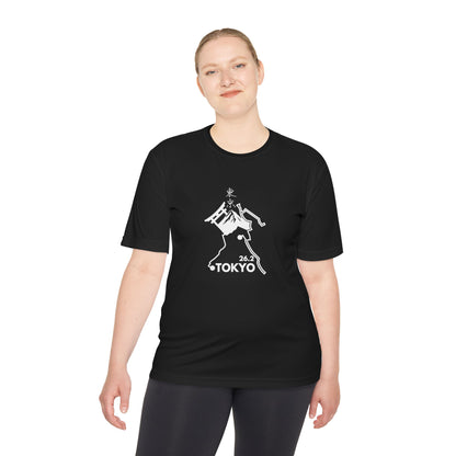 TOKYO MARATHON ROUTE *Premium Athletic T-Shirt W