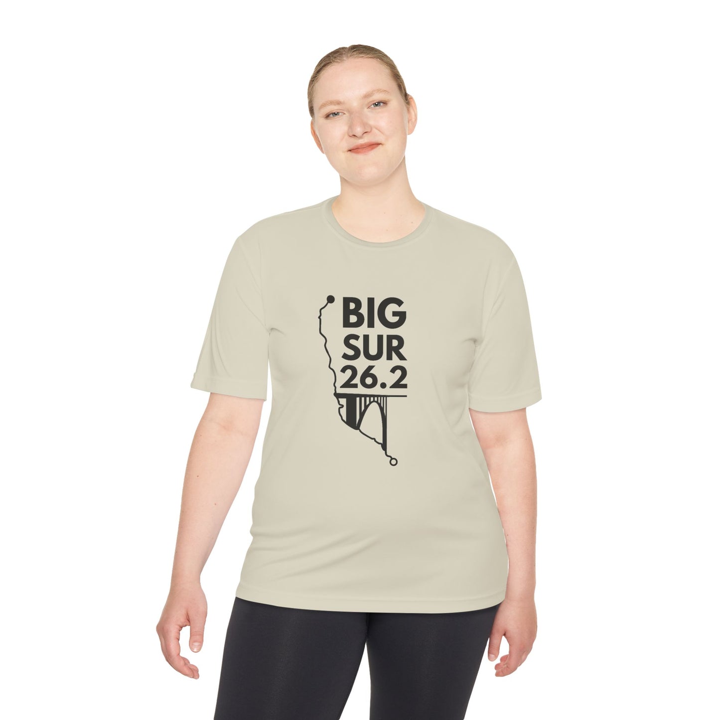 BIG SUR MARATHON ROUTE 26.2 - *Premium Athletic T-Shirt