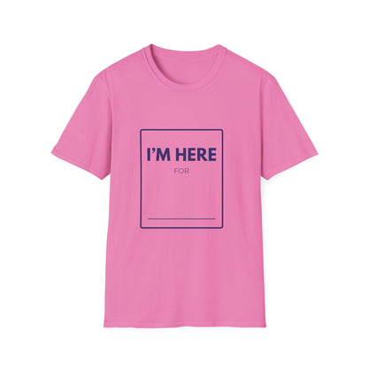 HERE FOR MARATHONER X T-Shirt