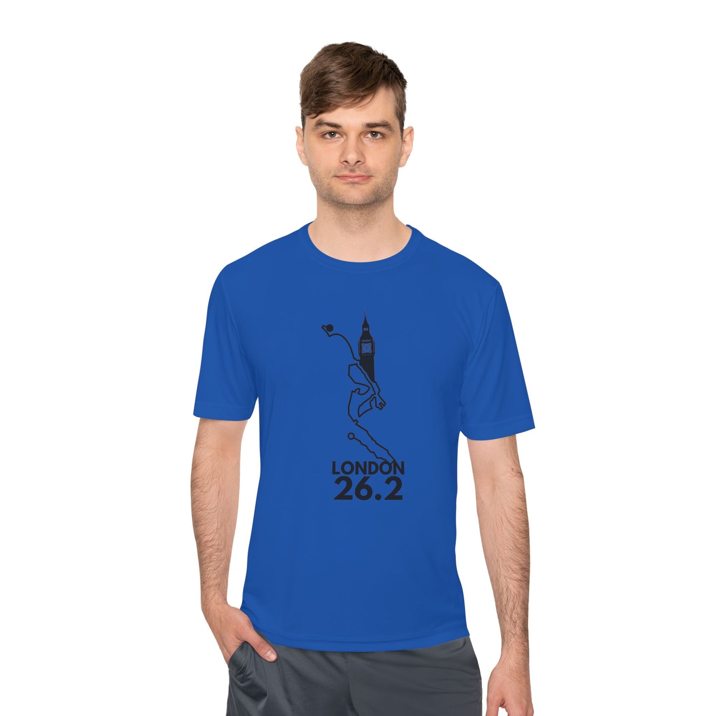 LONDON MARATHON ROUTE 26.2 - *Premium Athletic T-Shirt