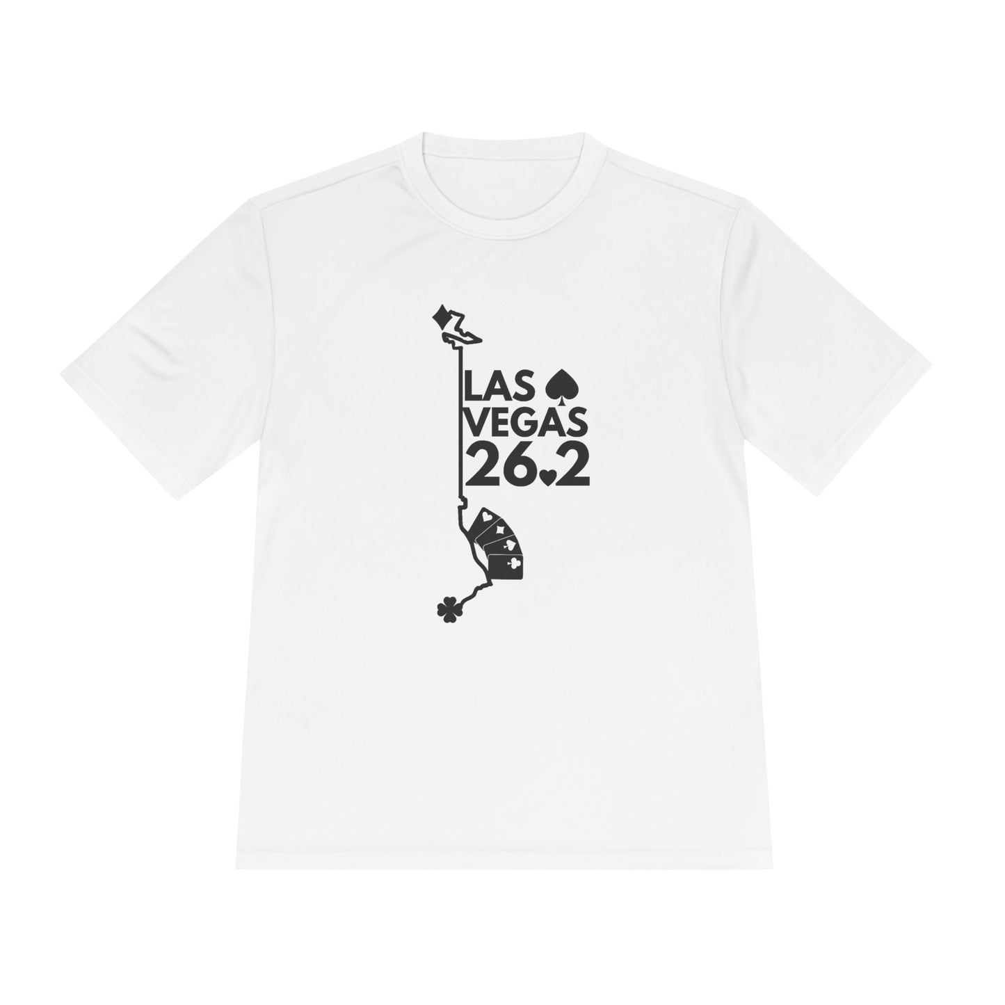 LAS VEGAS MARATHON ROUTE 26.2 *Premium Athletic T-Shirt