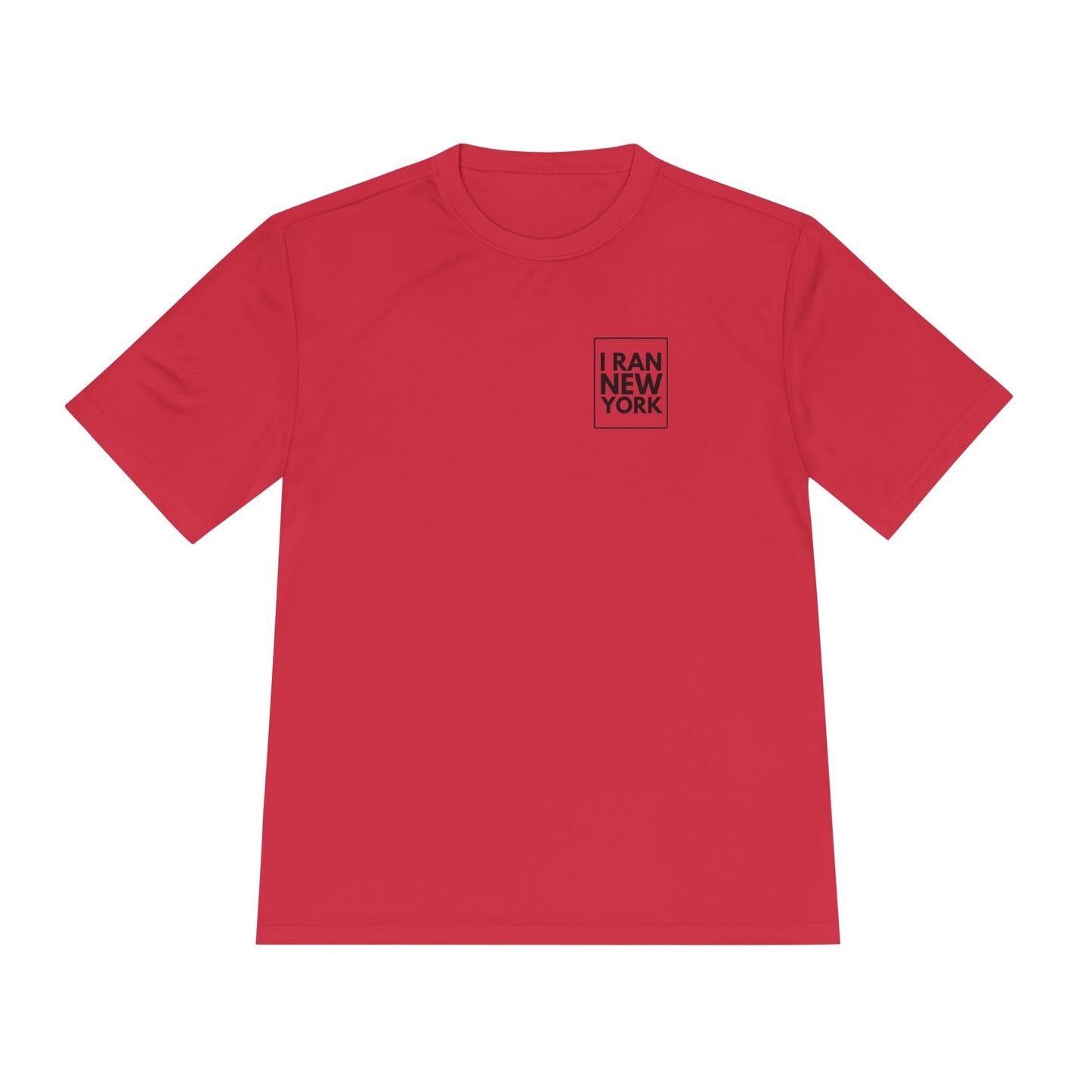 I RAN NY *Premium Athletic T-Shirt