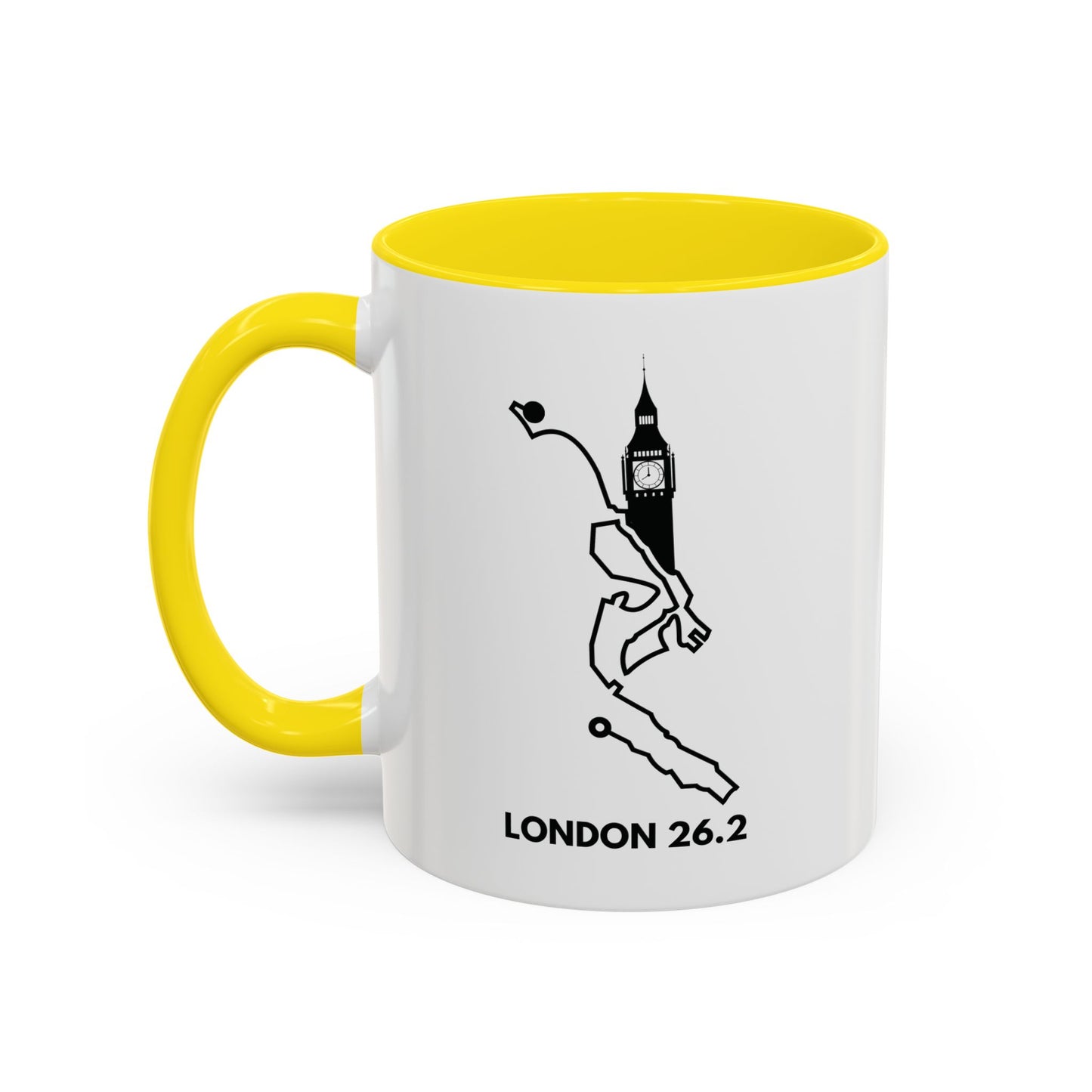 LONDON MARATHON ROUTE Mug
