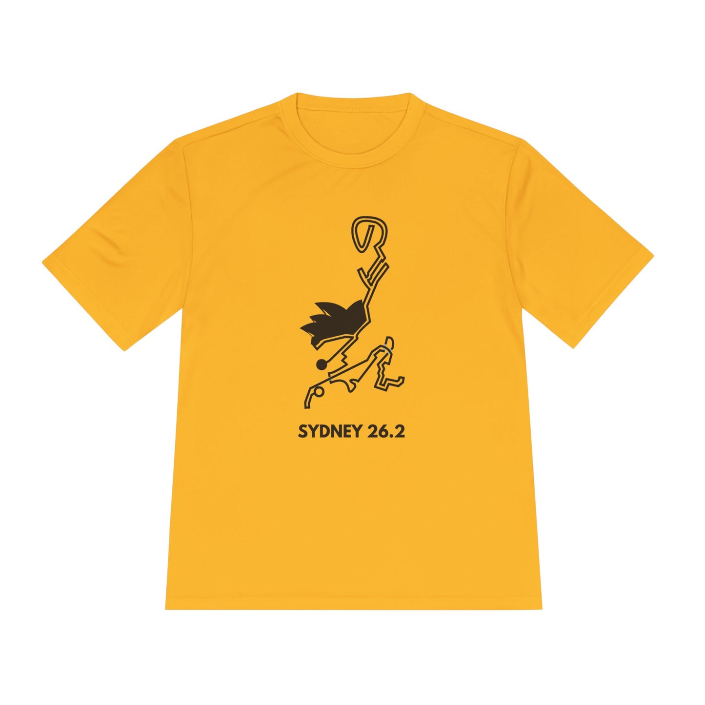 SYDNEY MARATHON ROUTE 26.2 *Premium Athletic T-Shirt