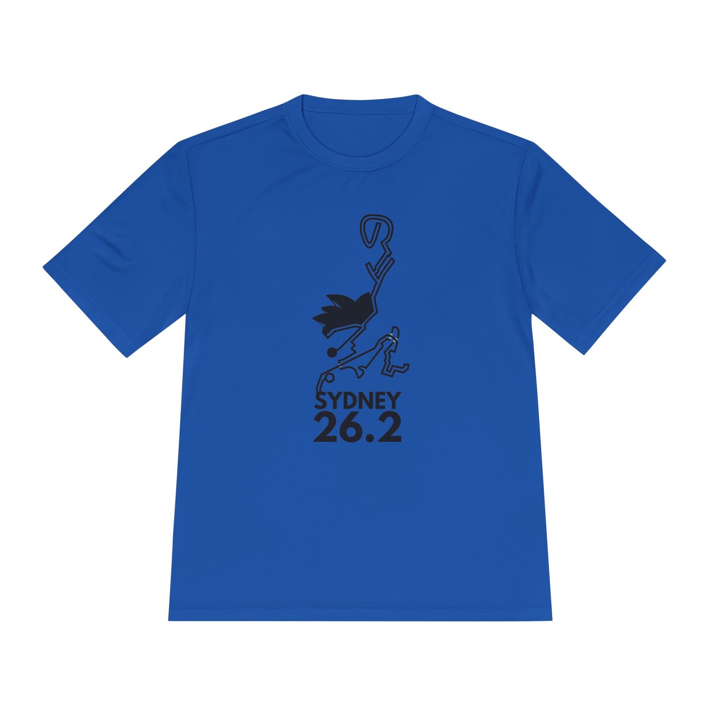 SYDNEY MARATHON ROUTE 26.2 *Premium Athletic T-Shirt