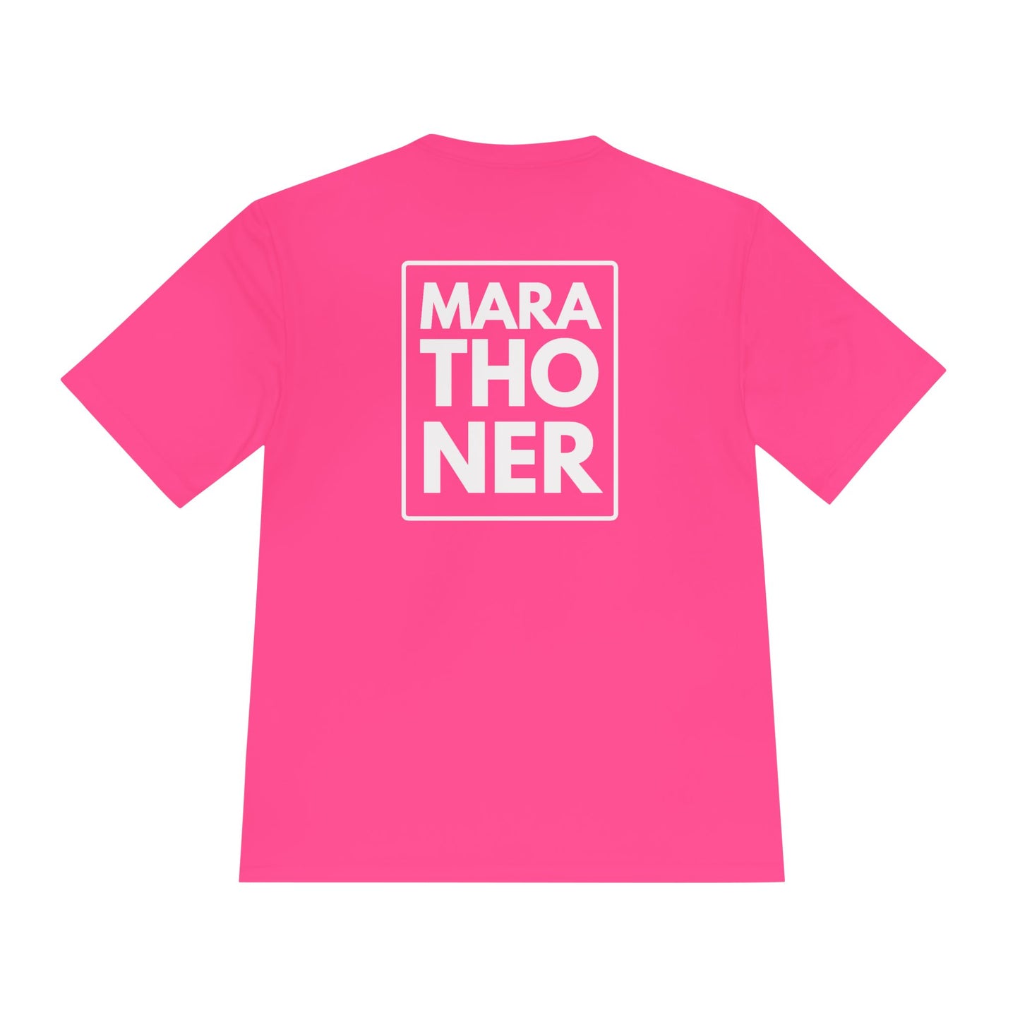 RUNNER MARATHONER Double sided *Premium Athletic T-Shirt