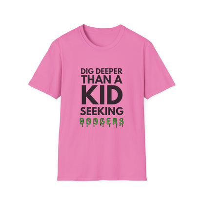 A KID SEEKING BOOGERS T-Shirt