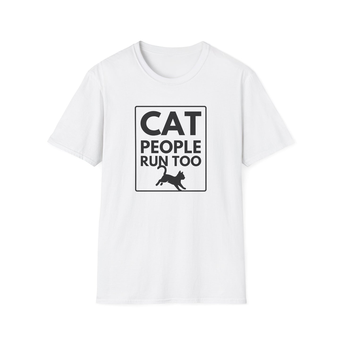 CAT PEOPLE RUN TOO T-Shirt