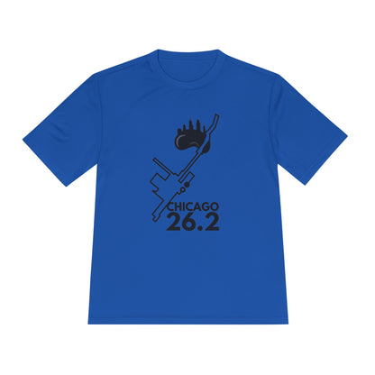 CHICAGO MARATHON ROUTE 26.2 *Premium Athletic T-Shirt