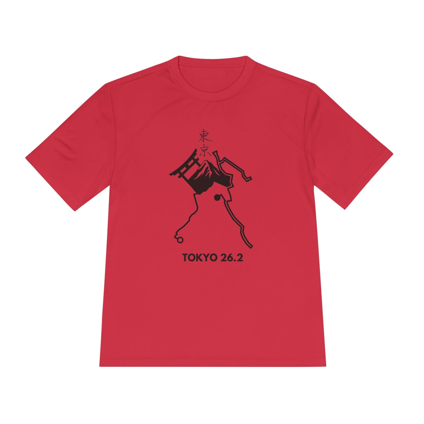 TOKYO MARATHON ROUTE *Premium Athletic T-Shirt