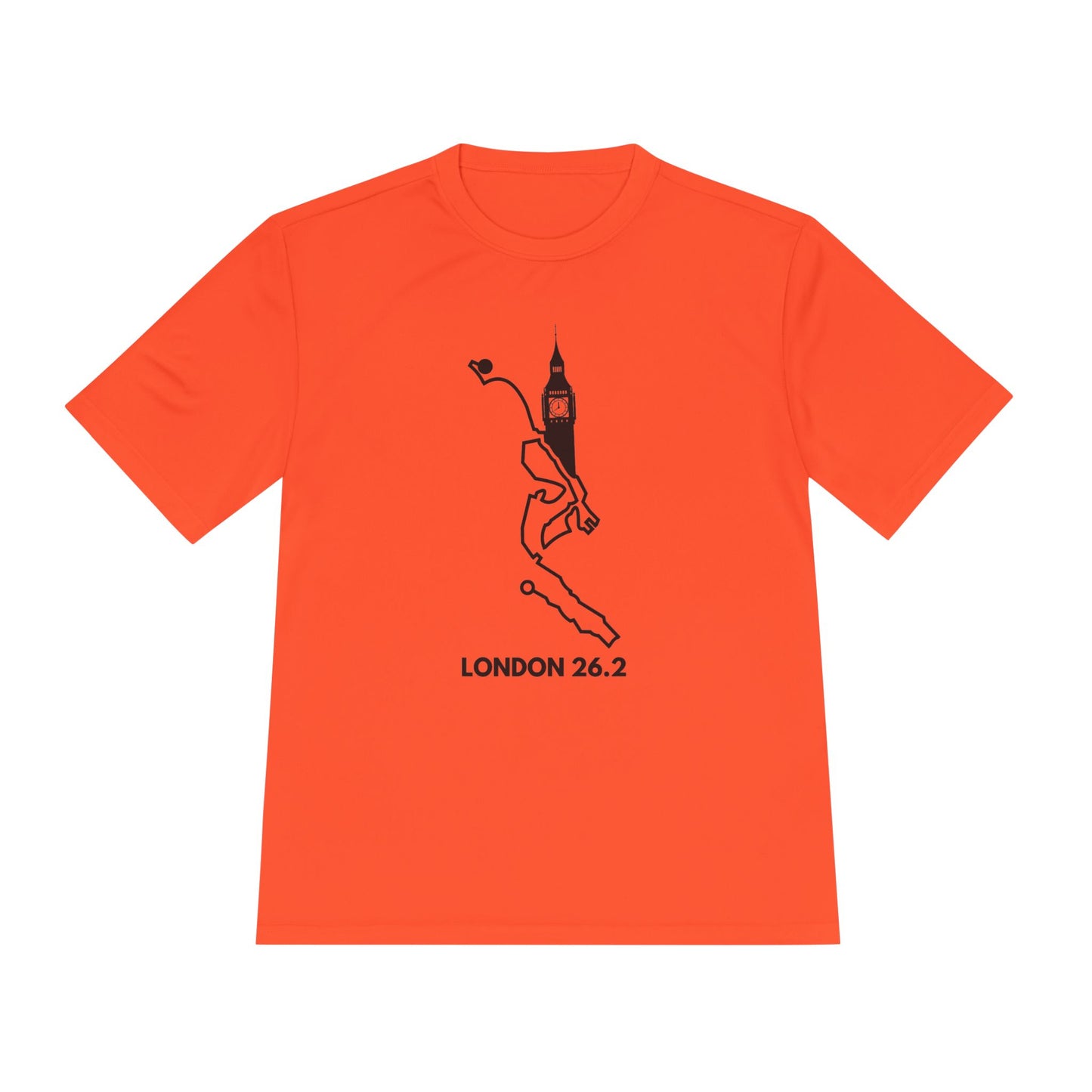 LONDON MARATHON ROUTE 26.2 - *Premium Athletic T-Shirt