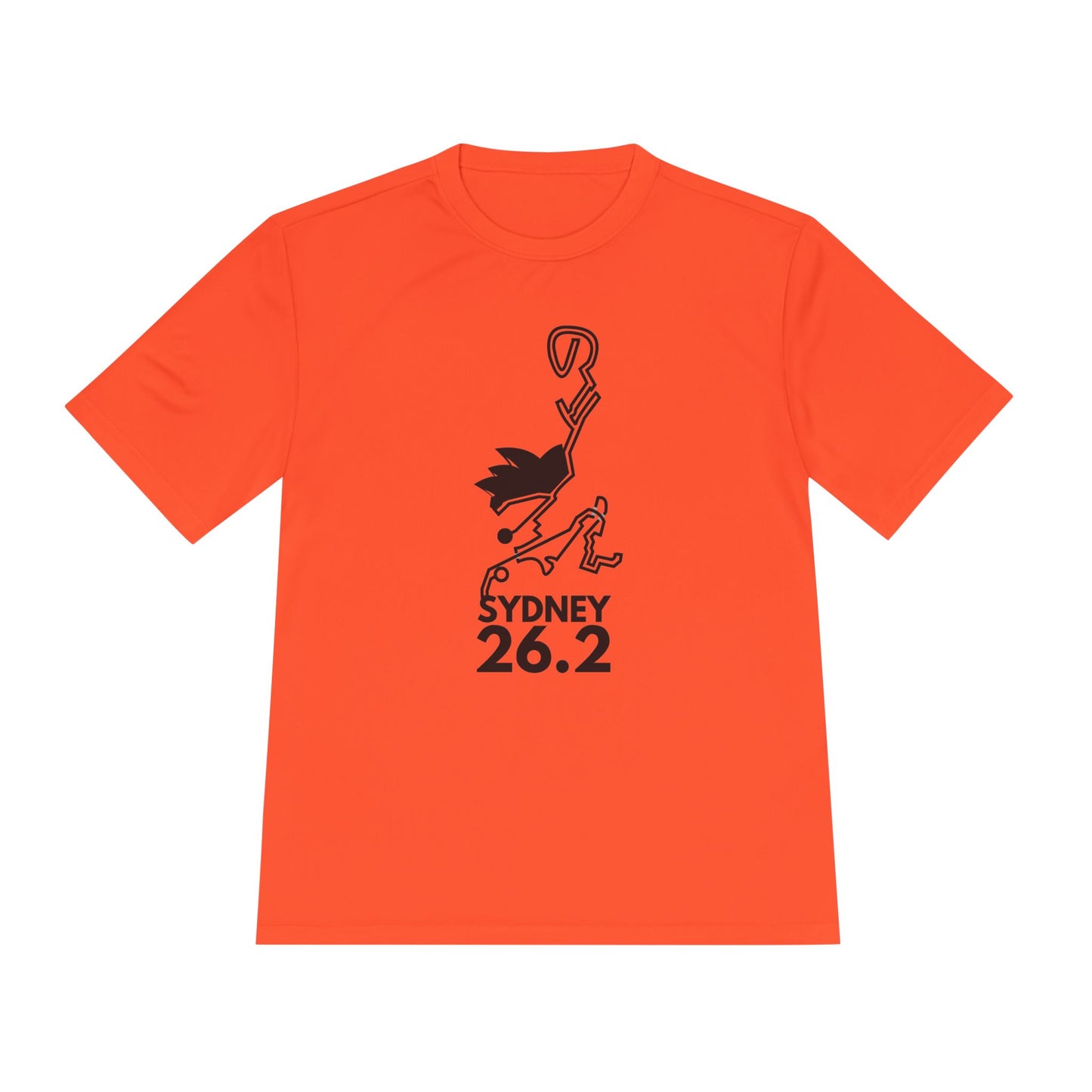 SYDNEY MARATHON ROUTE 26.2 *Premium Athletic T-Shirt