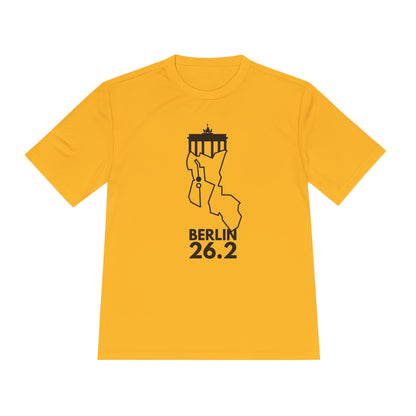 BERLIN MARATHON ROUTE 26.2 *Premium Athletic T-Shirt