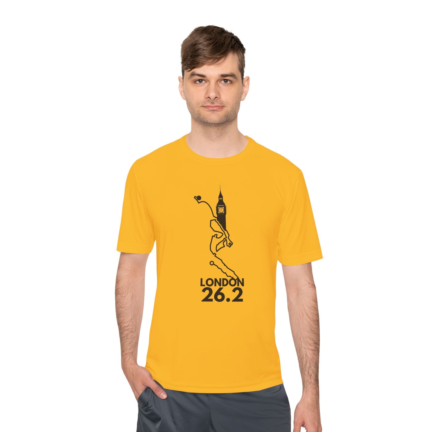 LONDON MARATHON ROUTE 26.2 - *Premium Athletic T-Shirt