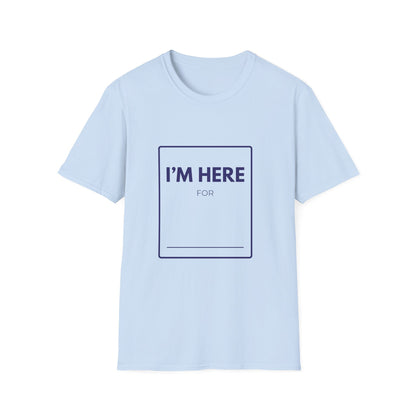 HERE FOR MARATHONER X T-Shirt