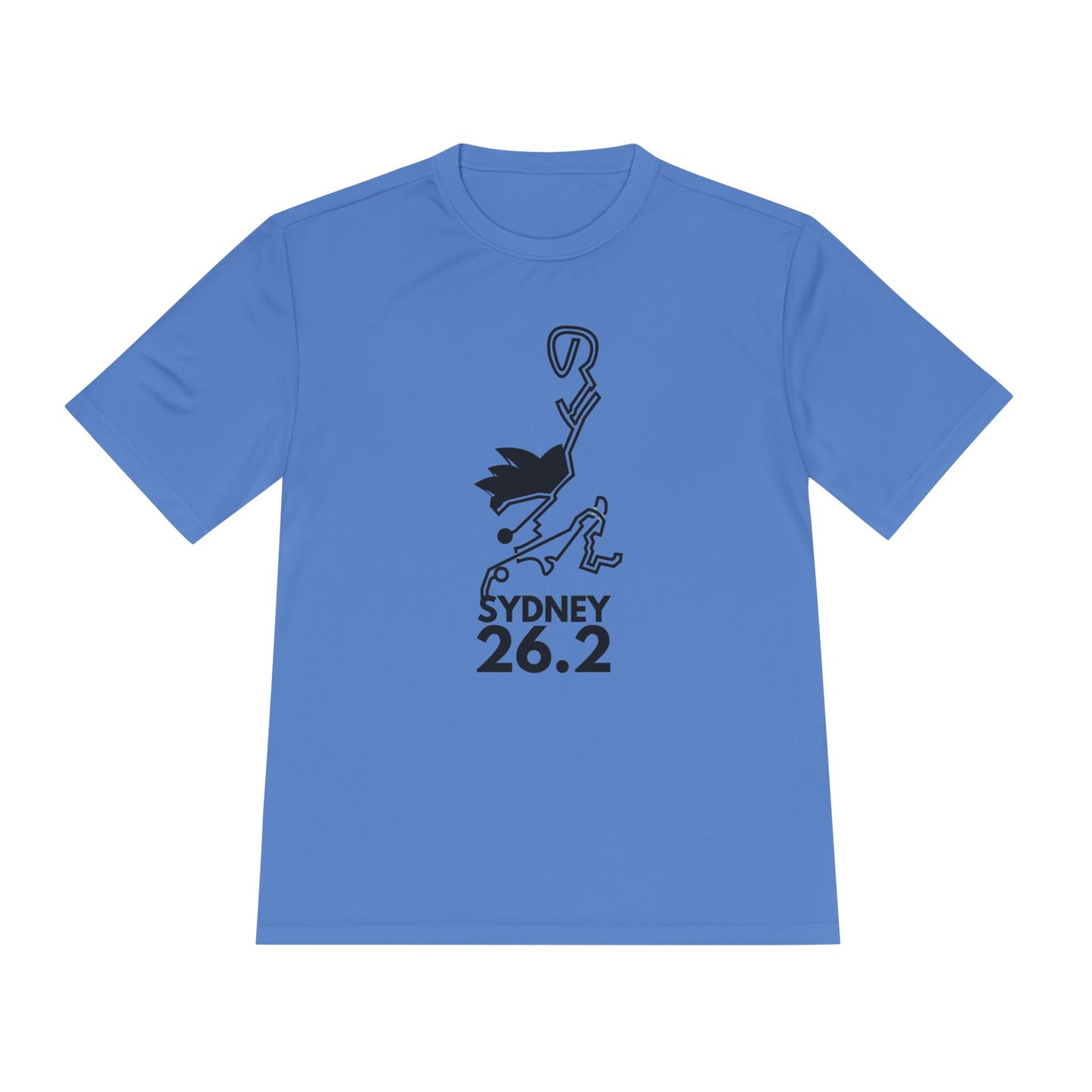 SYDNEY MARATHON ROUTE 26.2 *Premium Athletic T-Shirt
