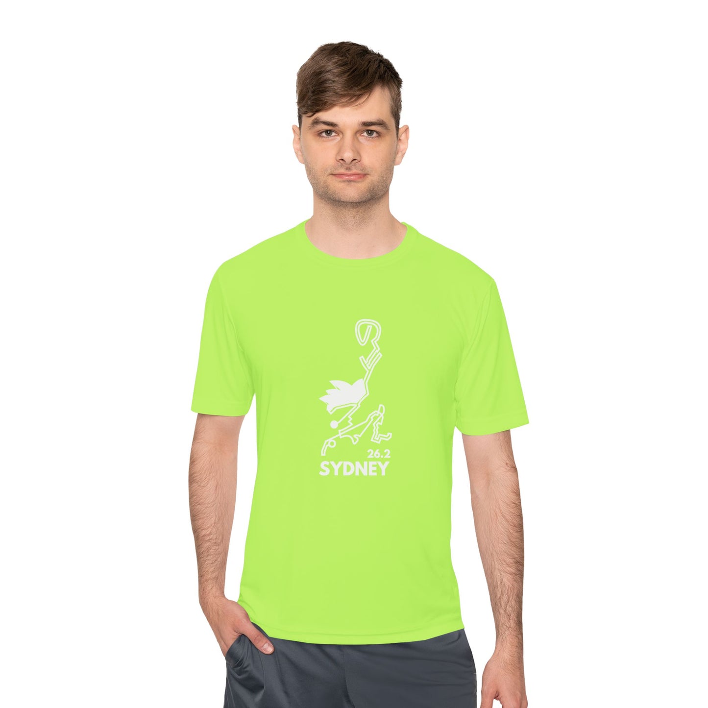 SYDNEY MARATHON ROUTE 26.2 *Premium Athletic T-Shirt W