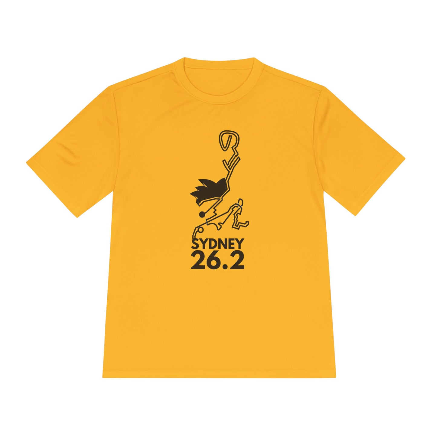 SYDNEY MARATHON ROUTE 26.2 *Premium Athletic T-Shirt