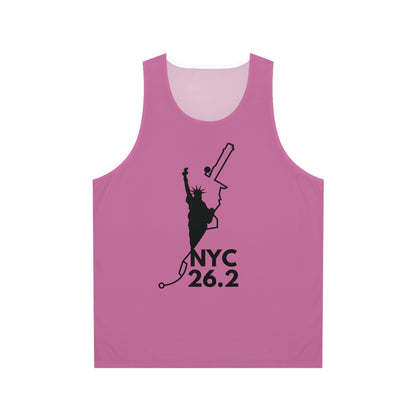NYC Marathon Singlet Tank Top - Punny Running Finisher Apparel