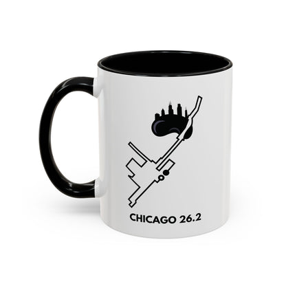 CHICAGO MARATHON ROUTE Mug