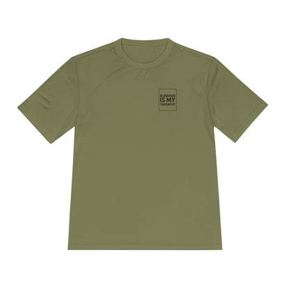 RUNNING IS MY THERAPY *Premium Athletic T-Shirt