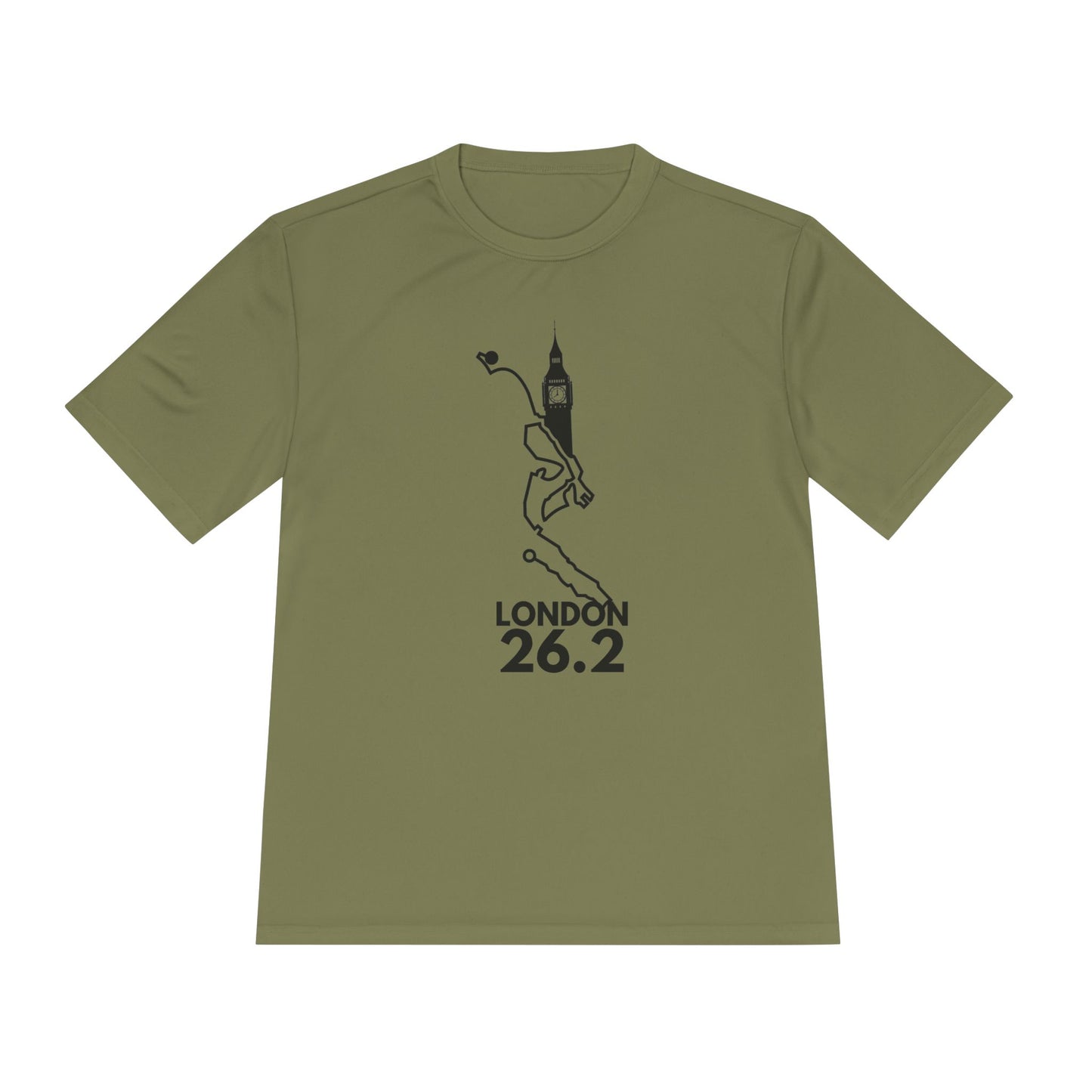 LONDON MARATHON ROUTE 26.2 - *Premium Athletic T-Shirt