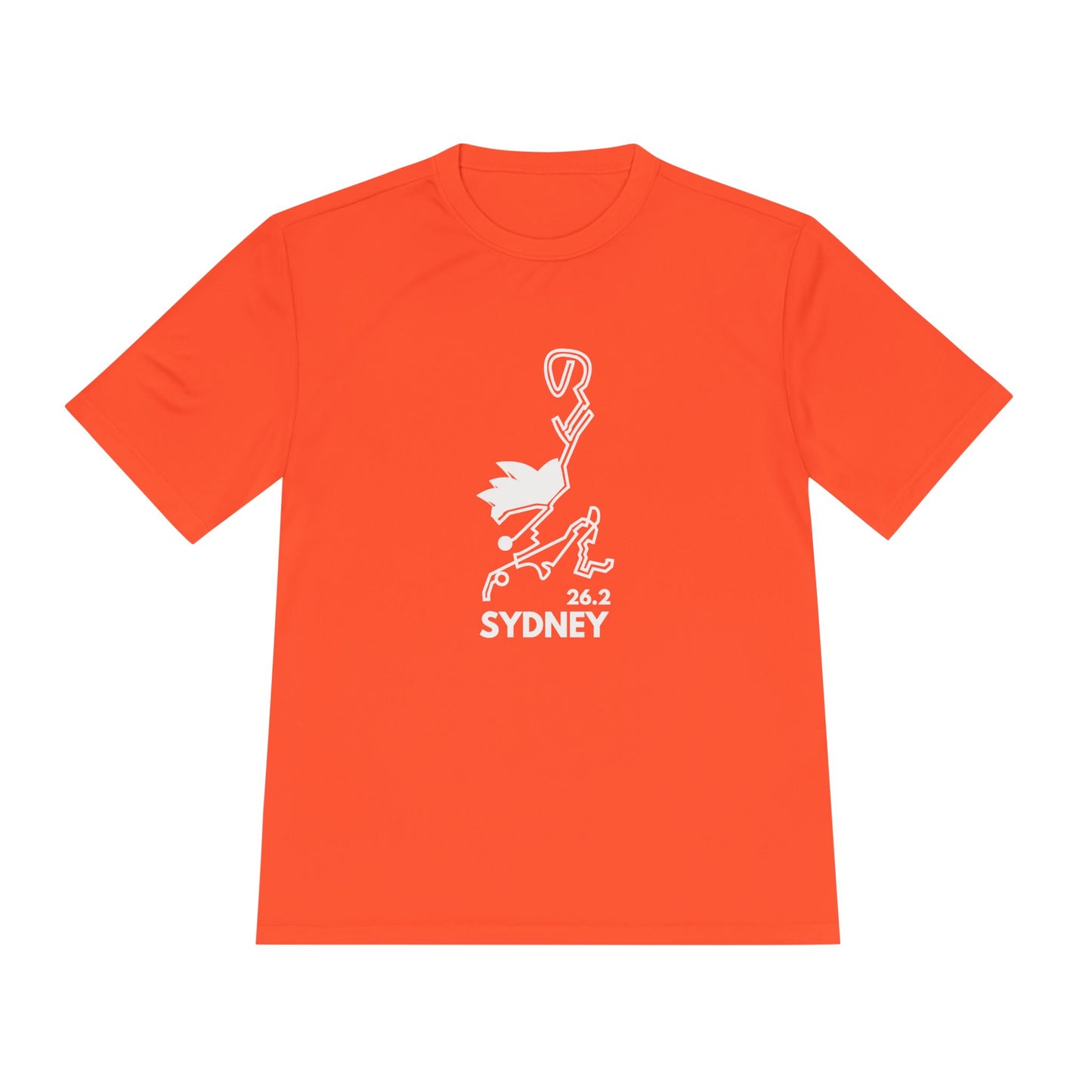 SYDNEY MARATHON ROUTE 26.2 *Premium Athletic T-Shirt W