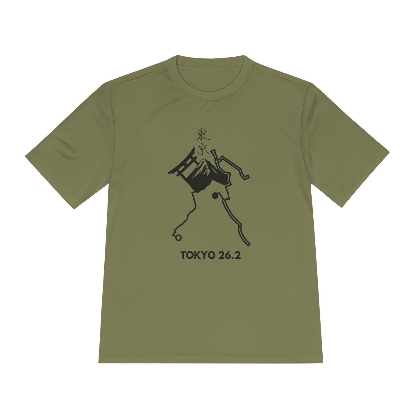 TOKYO MARATHON ROUTE *Premium Athletic T-Shirt