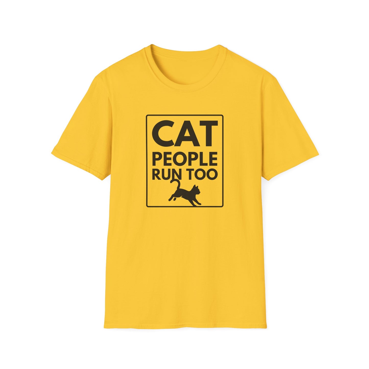CAT PEOPLE RUN TOO T-Shirt