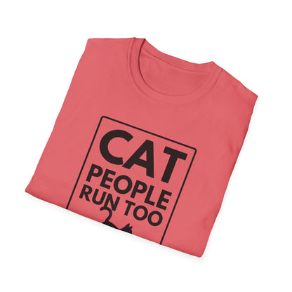 CAT PEOPLE RUN TOO T-Shirt