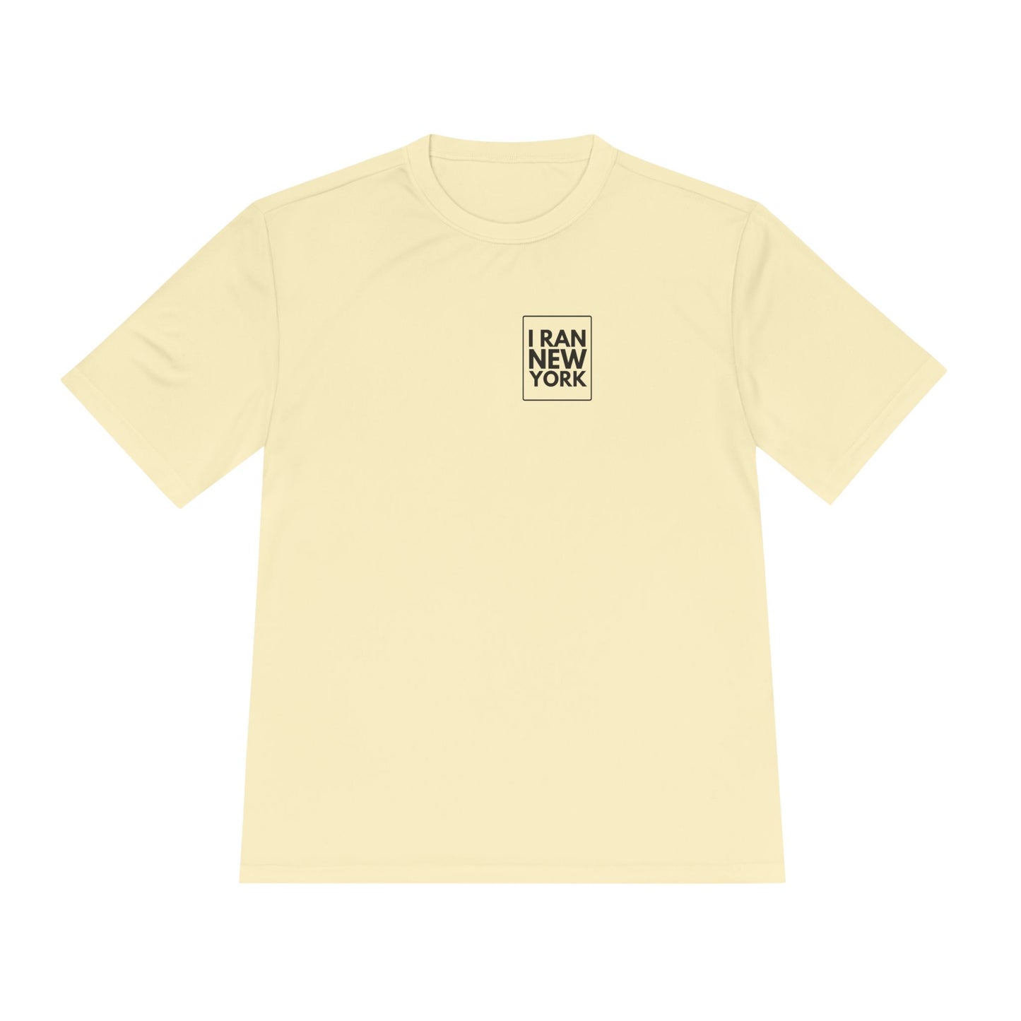 I RAN NY *Premium Athletic T-Shirt