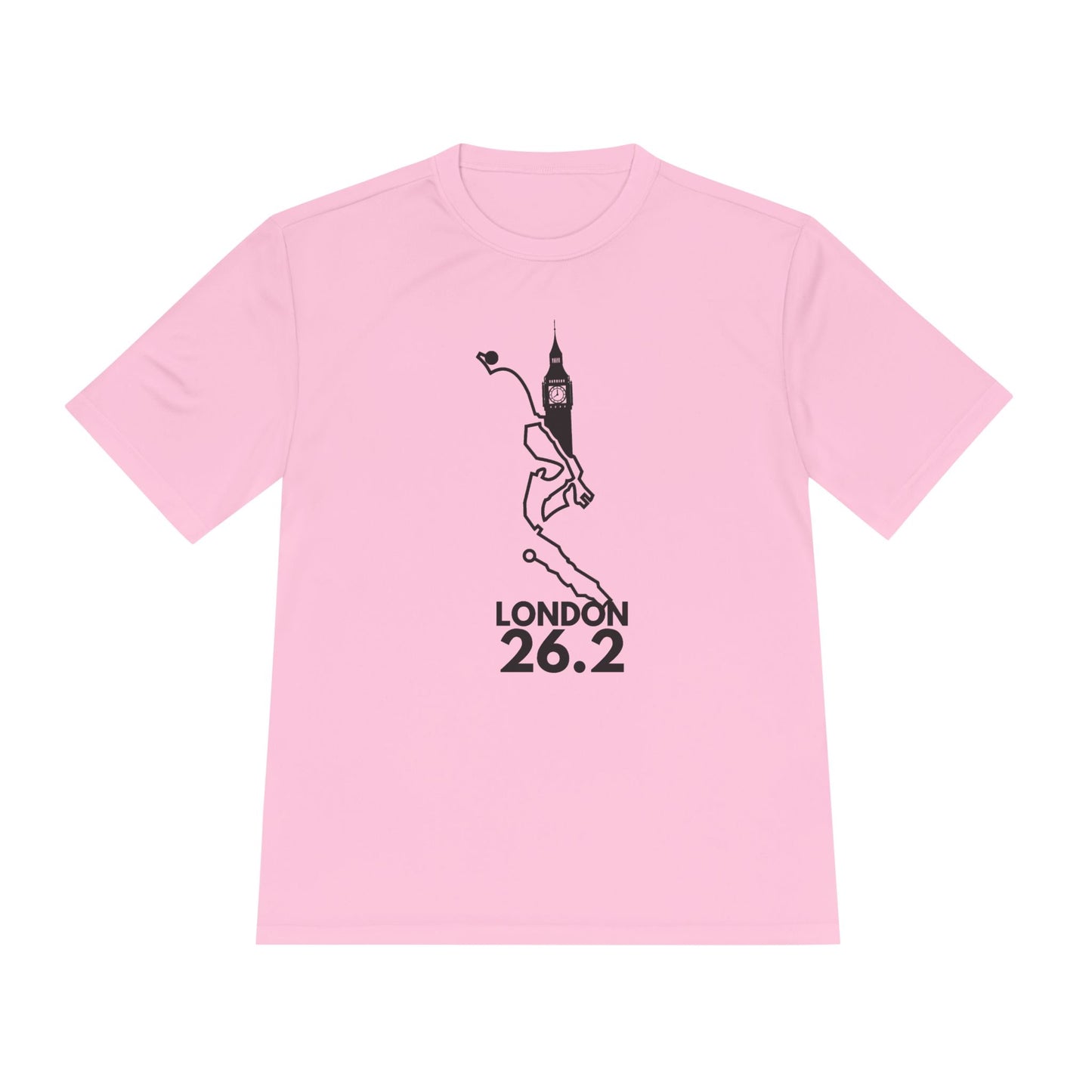 LONDON MARATHON ROUTE 26.2 - *Premium Athletic T-Shirt