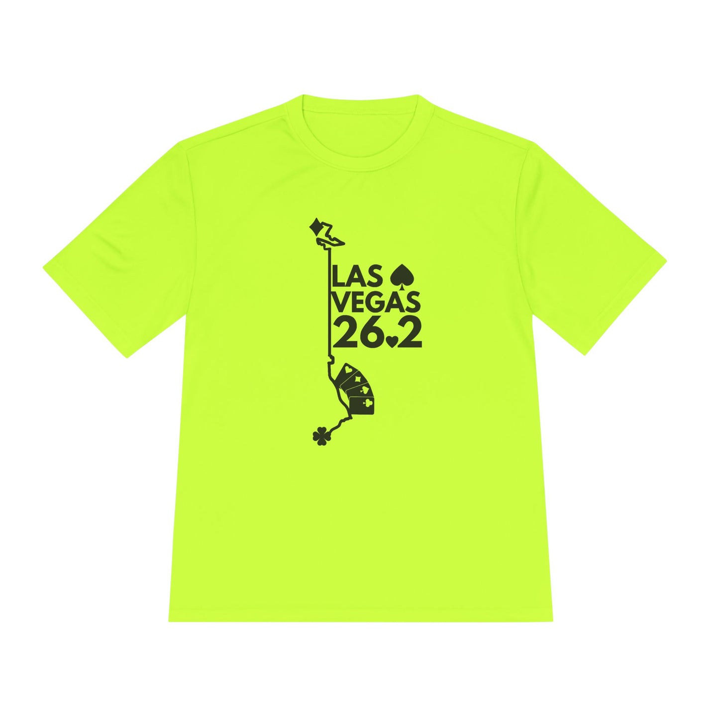 LAS VEGAS MARATHON ROUTE 26.2 *Premium Athletic T-Shirt