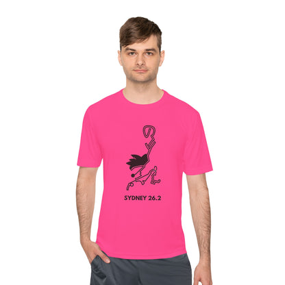 SYDNEY MARATHON ROUTE 26.2 *Premium Athletic T-Shirt