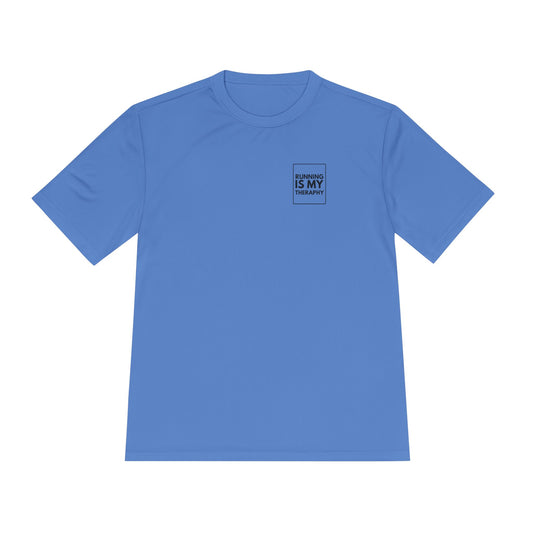 RUNNING IS MY THERAPY *Premium Athletic T-Shirt